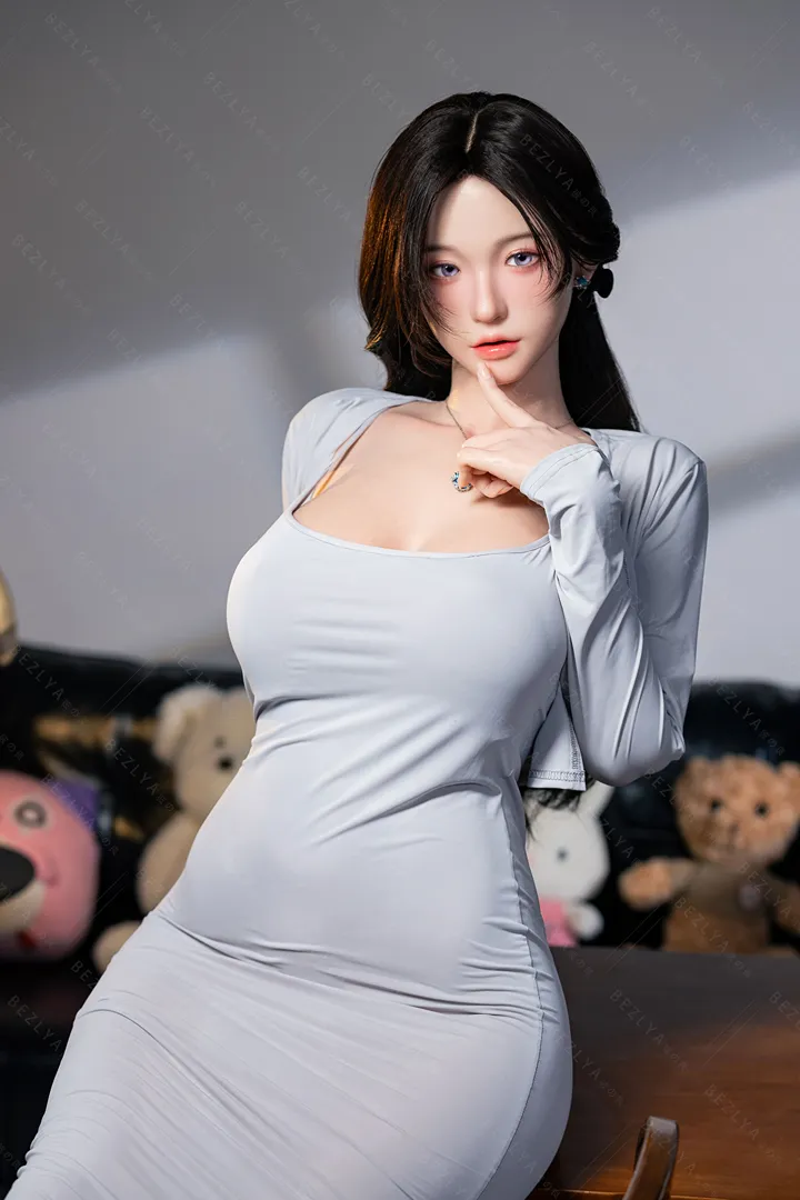 168cm (5ft6) E-cup Real Skin Texture Silicone Sex Doll Lillapruina, ROS Head